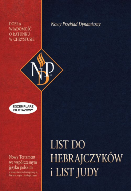 List do Hebrajczyków i List Judy - | okładka