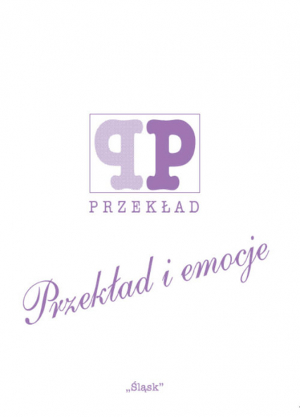 Przekład i emocje - | okładka