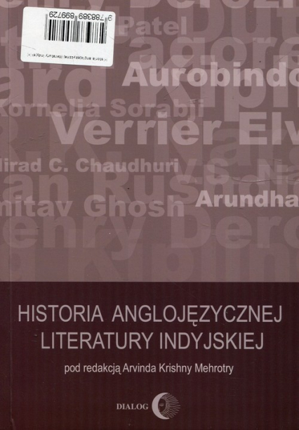 Historia anglojęzycznej literatury indyjskiej -  | okładka