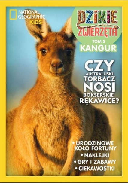 Dzikie Zwierzęta 5 Kangur - | okładka