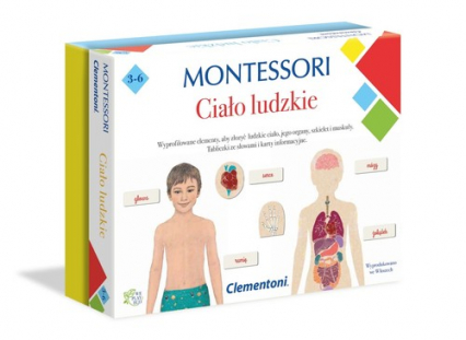 Montessori Ciało ludzkie -  | okładka