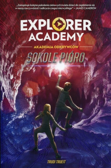 Explorer Academy Tom 2 Sokole pióro - Trudi Trueit | okładka