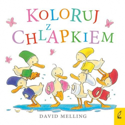 Koloruj z Chlapkiem - David Melling | okładka