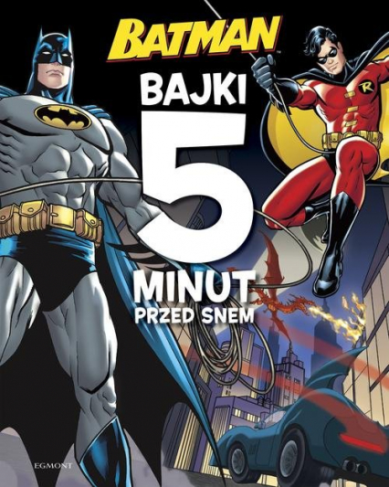 Batman Bajki 5 minut przed snem -  | okładka