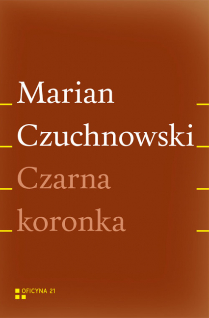 Czarna koronka - Marian Czuchnowski | okładka