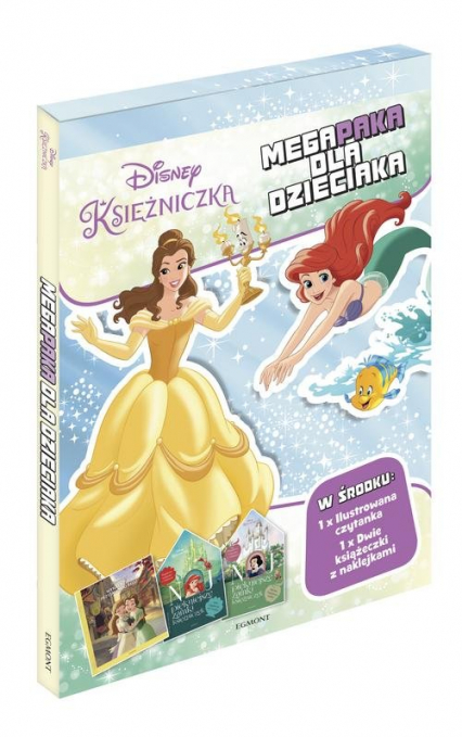 Disney Księżniczka Megapaka dla dzieciaka - Opracowanie Zbiorowe | okładka