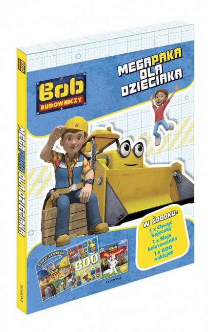 Bob Budowniczy Megapaka dla dzieciaka - Opracowanie Zbiorowe | okładka