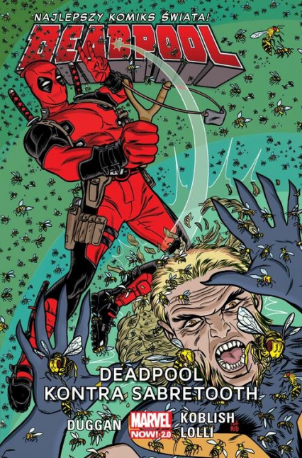 Deadpool Tom 3 Deadpool kontra Sabretooth - Gerry Duggan | okładka