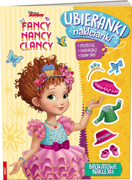 Fancy Nancy Clancy Ubieranki, naklejanki/SDU9102 SDU-9102 - Opracowanie Zbiorowe | okładka