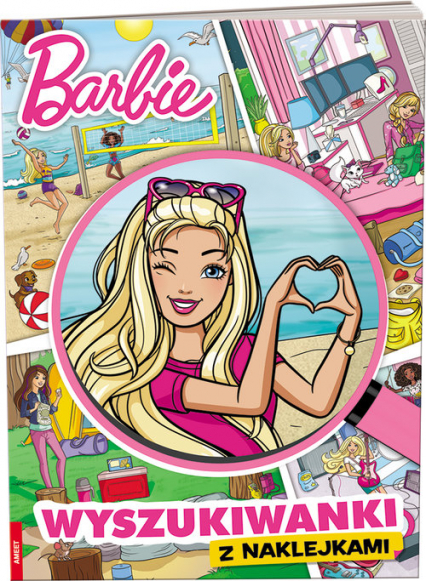 Barbie Wyszukiwanki z naklejkami SF-1101 - Opracowanie Zbiorowe | okładka