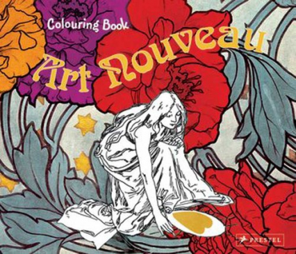 Coloring Book: Art Nouveau Art Nouveau - Annette Roeder | okładka