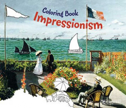 Coloring Book Impressionism - Doris Kutschbach | okładka