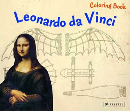 Coloring Book: Leonardo Da Vinci Leonardo Da Vinci - Inge Sauer | okładka