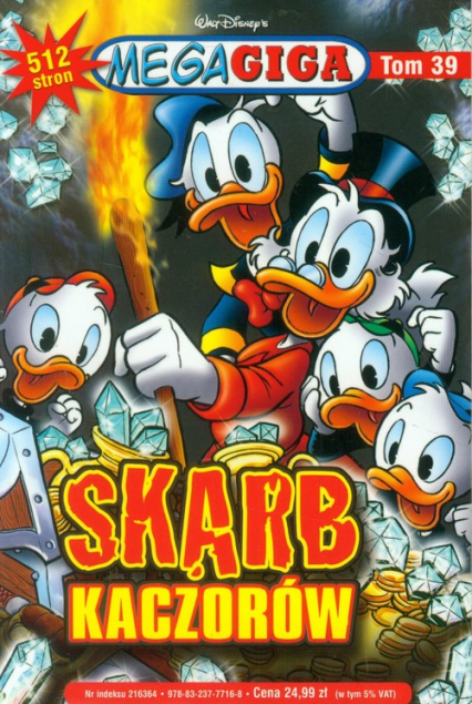 MegaGiga 39 Skarb kaczorów - | okładka