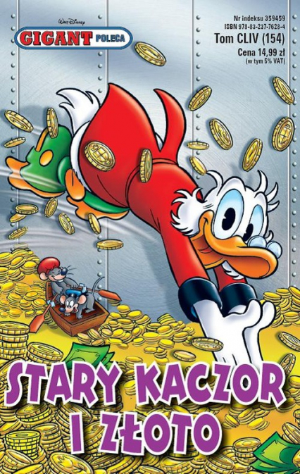 Stary kaczor i złoto - | okładka