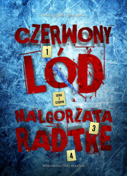 Czerwony lód - Małgorzata Radtke | okładka