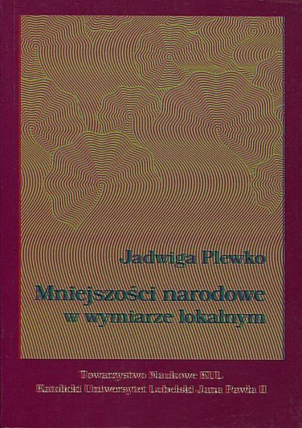 Mniejszości narodowe w wymiarze lokalnym - Jadwiga Plewko | okładka