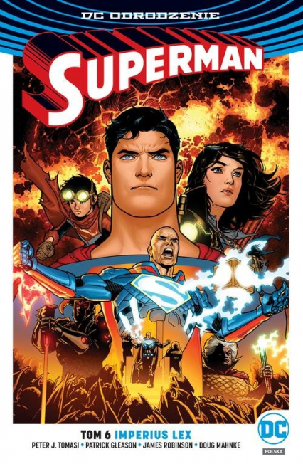 Superman Tom 6 Imperius Lex - Gleason Patrick, J.Tomasi Peter, Robinson James A. | okładka