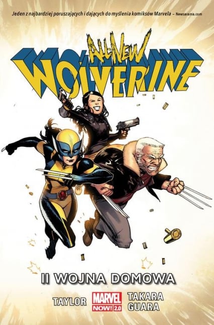 All New Wolverine II wojna domowa - Taylor Tom | okładka