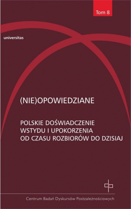 (Nie)opowiedziane Polskie doświadczenie wstydu i upokorzenia od czasu rozbiorów do dzisiaj -  | okładka