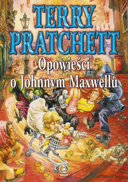Opowieści o Johnnym Maxwellu - Terry Pratchett | okładka