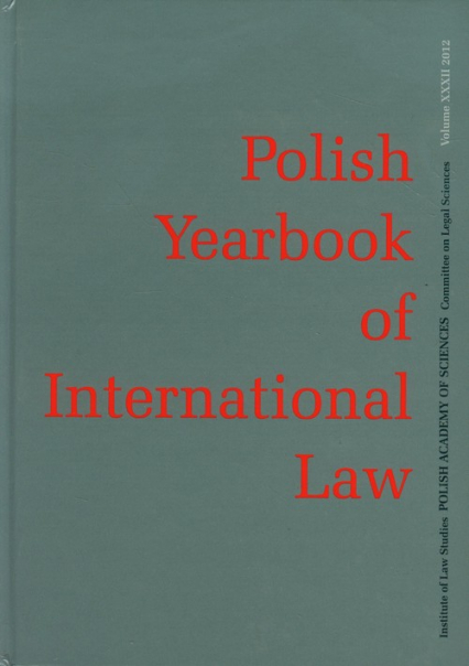 Polish Yearbook of International Law -  | okładka