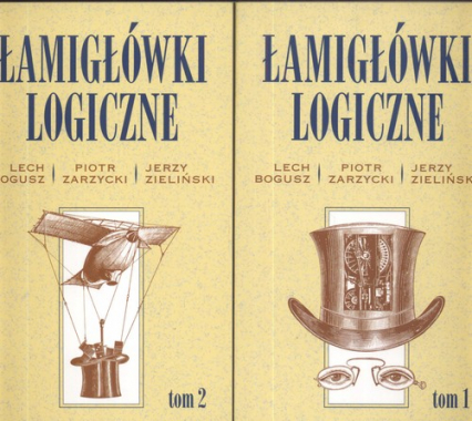 Łamigłówki Logiczne Tom 1-2 Pakiet - Bogusz Lech | okładka