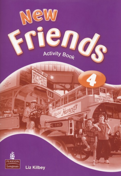 New Friends 4 Activity Book Szkoła podstawowa - Kilbey Liz | okładka