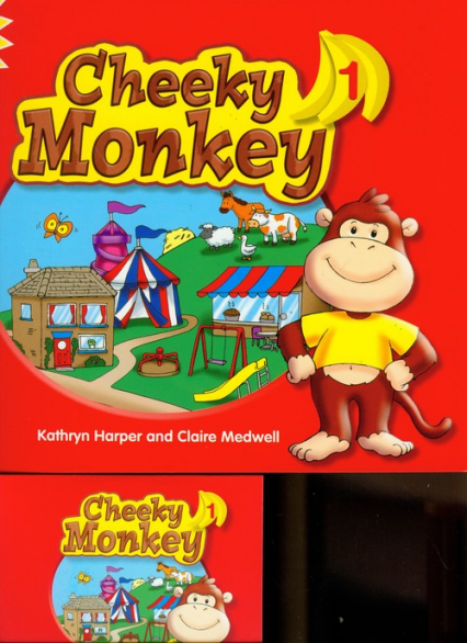 Cheeky Monkey 1 Pupil's Book with Multi-ROM - Harper Kathryn, Medwell Claire | okładka