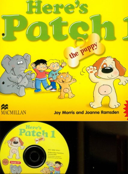 Here's Patch the Puppy 1 + CD - Morris Joy, Ramsden Joanne | okładka