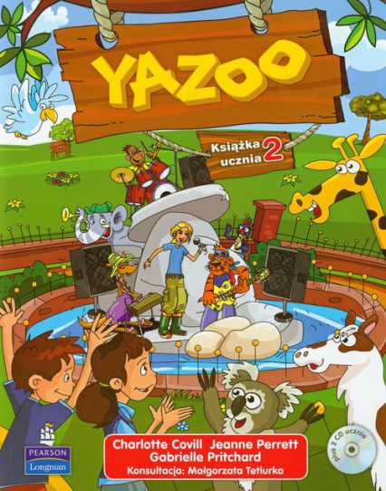 Yazoo 2 Książka ucznia + 2 CD - Pritchard Gabrielle | okładka