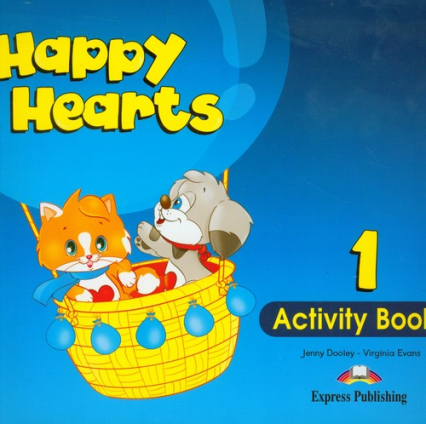 Happy Hearts 1 Activity Book - Dooley Jenny, Evans Virginia | okładka