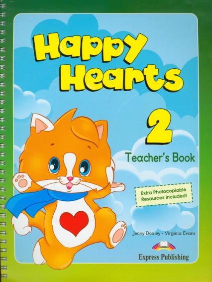 Happy Hearts 2 Teacher's Book - Dooley Jenny, Evans Virginia | okładka