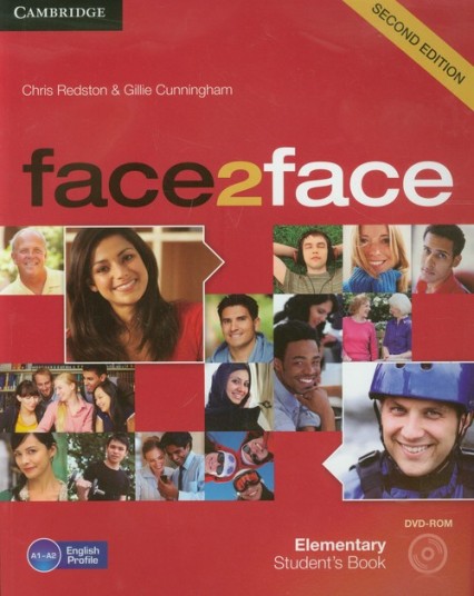 face2face Elementary Student's Book + DVD - Cunningham Gillie, Redston Chris | okładka