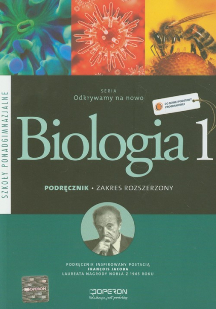 Biologia 1 Podręcznik Zakres rozszerzony - Dawid Kaczmarek, Pengal Marek | okładka