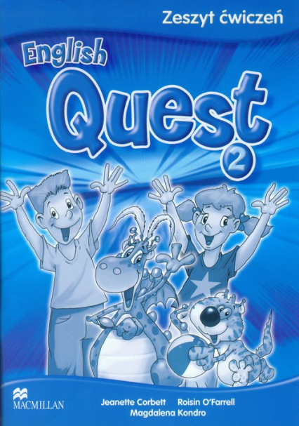 English Quest 2 Zeszyt ćwiczeń szkoła podstawowa - Corbett Jeanette, O'Farrell Roisin | okładka