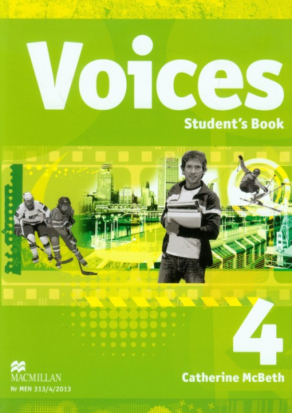 Voices 4 Student's Book + CD gimnazjum - Catherine McBeth | okładka