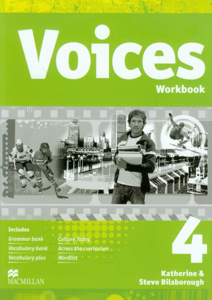 Voices 4 Workbook z płytą CD Gimnazjum - Bilsborough Katherine, Bilsborough Steve | okładka