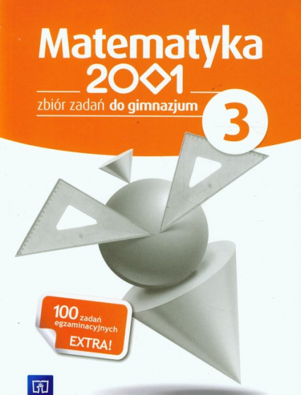 Matematyka 2001 3 Zbiór zadań Gimnazjum - Dubiecka Anna, Dubiecka-Kruk Barbara, Góralewicz Zbigniew | okładka