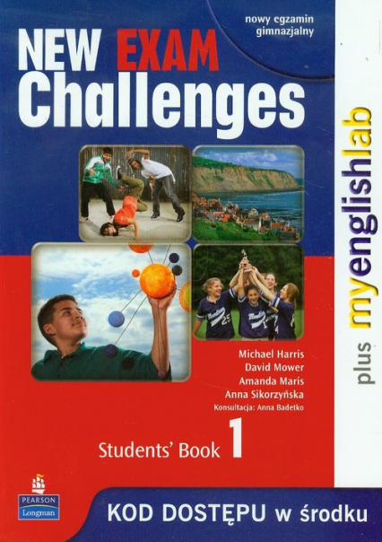 New Exam Challenges 1 Student's Book Gimnazjum - Harris Michael, Maris Amanda, Mower David | okładka