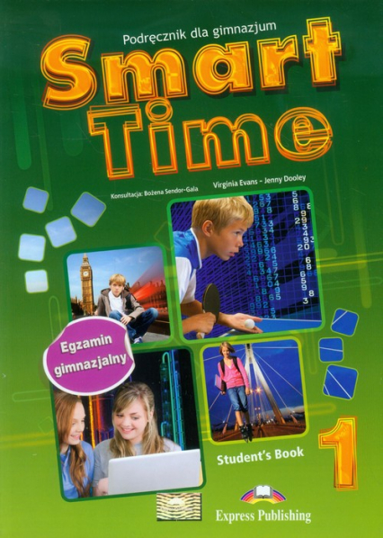 Smart Time 1 Język angielski  Podręcznik Gimnazjum - Dooley Jenny, Evans Virginia | okładka