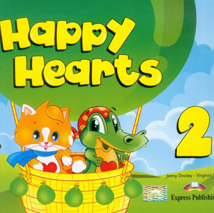 Happy Hearts 2 Pupil's Book z płytą CD - Dooley Jenny, Evans Virginia | okładka