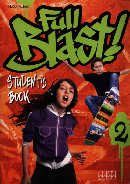 Full Blast 2 Student's Book Gimnazjum - T.J. Mitchell | okładka