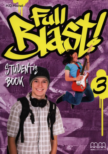 Full Blast 3 Student's Book Gimnazjum - T.J. Mitchell | okładka