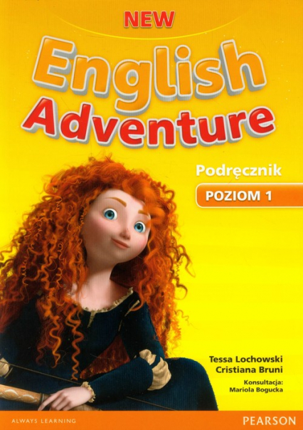 New English Adventure 1 Podręcznik z płytą DVD - Bruni Cristiana, Lochowski Tessa | okładka
