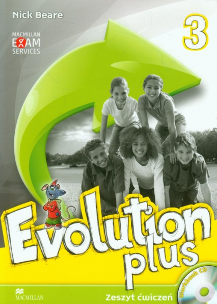 Evolution Plus 3 Zeszyt ćwiczeń z płytą CD Szkoła podstawowa - Nick Beare | okładka