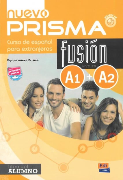 Nuevo Prisma fusion A1+A2 Podręcznik -  | okładka
