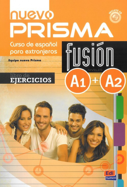 Nuevo Prisma fusion A1+A2 Ćwiczenia -  | okładka