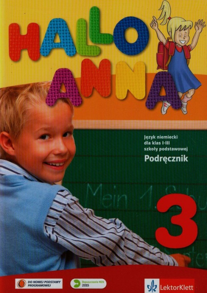 Hallo Anna 3 Podręcznik + CD Szkoła podstawowa - Olga Swerlowa | okładka
