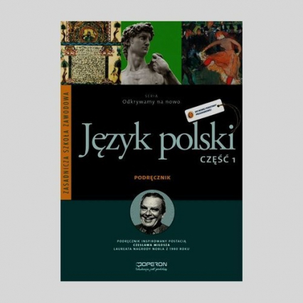 Odkrywamy na nowo 1 Język polski Podręcznik Zasadnicza Szkoła Zawodowa - Jolanta Kusiak | okładka